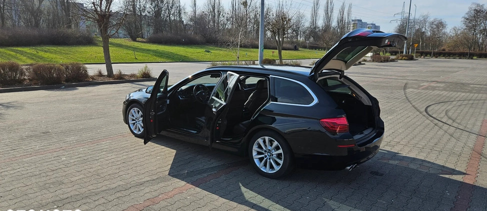 BMW Seria 5 cena 73900 przebieg: 220000, rok produkcji 2013 z Konin małe 667